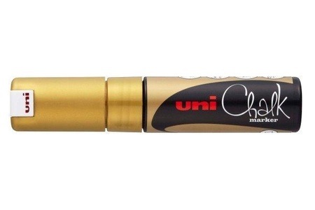uni-ball, UNI-BALL Posca Marker 8mm PWE-8K GOLD gold, Keilspitze