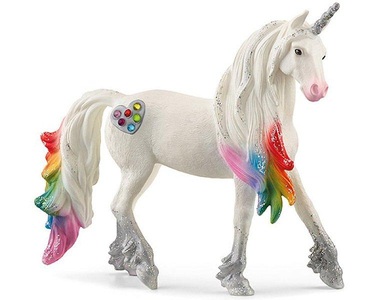 Schleich GmbH, Schleich Bayala 70725 Regenbogeneinhorn, Hengst, Schleich - 70725 Regenbogeneinhorn, Hengst, Multicolor