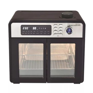 BEST DIRECT, BEST DIRECT Chef O Matic Double Minibackofen, Starlyf - Chef O Matic doppelte Glastüren Elektro Back und Grillofen, Grillofen