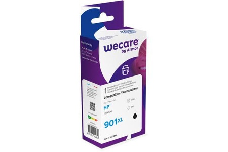 WECARE, WECARE Tinte 901XL rebuilt schwarz CC654AEWE zu HP OfficeJet J4580 21m, WECARE Tinte 901XL rebuilt schwarz CC654AEWE zu HP OfficeJet J4580 21ml