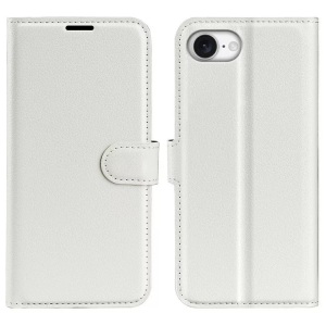 Cover-Discount, Cover-Discount - iPhone 16e Leder Etui Hülle, Weiss