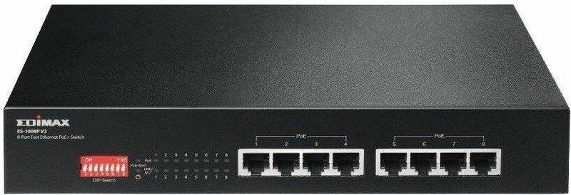 Edimax, EDIMAX Edimax ES-1008P V2 Netzwerk Switch 8 Port 10 MBit/s, EDIMAX ES-1008P V2 Netzwerk Switch 8 Port 10 MBit/s