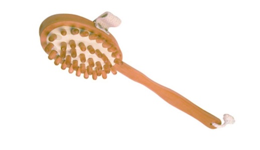 CROLL & DENECKE, Croll & Denecke Cellulite-Bürste, CELLULITE Bürste mit Holznoppen | 60080