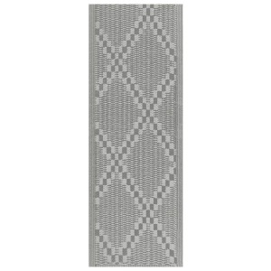 Beliani, Teppich aus Polypropylen Modern JALNA Teppich aus Polypropylen Modern JALNA, Beliani - Teppich aus Polypropylen Modern JALNA, One Size, Taubengrau