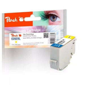Peach, Peach Tintenpatrone XL gelb kompatibel zu Epson No. 202XL, T02H4, Peach Tinte Epson No 202XL (T02H4) Yellow