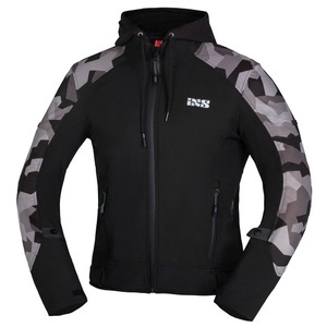 IXS, Sportliche Motorradjacke So Moto Unisex L, IXS Moto Camo Sport SO Textiljacke schwarz/camouflage L