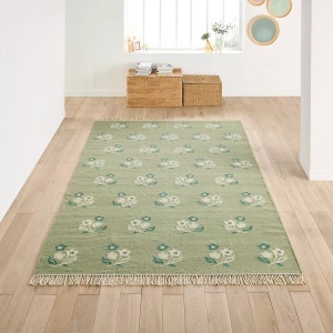 LA REDOUTE INTERIEURS, La Redoute Intérieurs - Teppich Lysea, 160X230CM, Grün, La Redoute Intérieurs - Teppich Lysea, 160X230CM, Grün