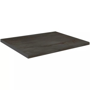 VCM, Arbeitsplatte Küchenarbeitsplatte Küchenmöbel Arbeitsplatte Küche Esilo Unisex Anthrazit 80cm, VCM - Arbeitsplatte Küchenarbeitsplatte Küchenmöbel Küchenplatte Küche Esilo, 80cm, Anthrazit