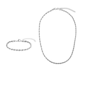 Heideman, Set Caius Silberfarbend Damen Silber ONE SIZE, Heideman - Set Caius silberfarben, One Size, Silber