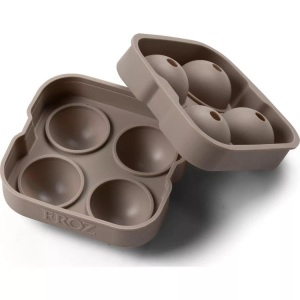 Bitz, Bitz Eiswürfelform Kugel Beige