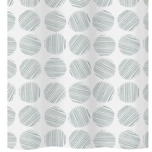 Diaqua, diaqua Duschvorhang Giotto, Diaqua - Duschvorhang Textil Giotto, 180X240CM, Multicolor