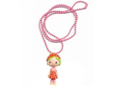 DJECO, Djeco Halskette TINYLY - BERRY in beere/rot, Tinyly Charms Berry Unisex ONE SIZE