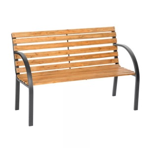 TecTake, Gartenbank Micha 2-Sitzer aus Holz 119,5x 62x83cm Gartenbank Micha 2-Sitzer aus Holz 119,5x 62x83cm