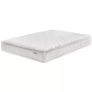 Beliani, Matratze aus Polyester LUXUS Matratze aus Polyester LUXUS, Beliani - Memoryschaum-Taschenfederkernmatratze aus Taschenfedern LUXUS, 180x200 cm, Pearl