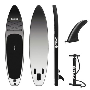 Yeaz, Black Sands Beach - Exotrace - Sup Board - Evening Shadow Unisex Grau ONE SIZE, YEAZ - BLACK SANDS BEACH EXOTRACE SUP Board, One Size, Grau