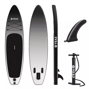 Yeaz, Black Sands Beach - Exotrace - Sup Board - Evening Shadow Unisex Grau ONE SIZE, YEAZ - BLACK SANDS BEACH EXOTRACE SUP Board, One Size, Grau