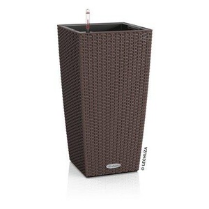 Lechuza, Lechuza - 2er-Set Blumenkästen mit Integriertem Bewässerungssystem Cubico Cottage 30 - Dunkelbeige, Lechuza CUBICO Cottage 30 15225 Pflanzkasten Mocca