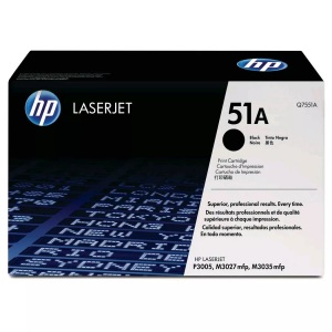 Hp, HP 314A Cyan Original LaserJet Tonerkartusche, Hewlett Packard Toner, schwarz, No.51A, Q7551A, (6'500 Seiten)