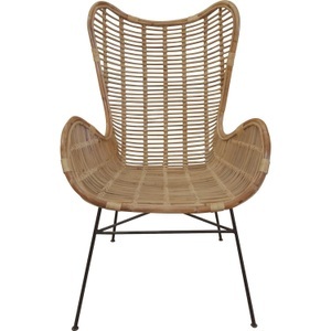 mutoni living, Sessel Rattan 75x84x113, mutoni - Sessel Paco 75x84x113, One Size, Braun