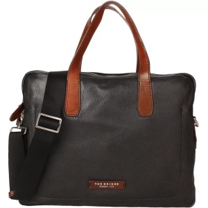 The Bridge, The Bridge Plume Mix Uomo - 40cm Laptop/Aktentasche in Nero/Marrone