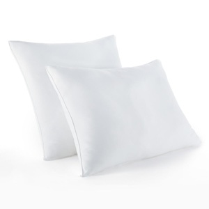 LA REDOUTE INTERIEURS, Weiches Synthetik-Kopfkissen Weiches Synthetik-Kopfkissen, La Redoute Intérieurs - Weiches Kopfkissen mit Baumwollbezug, 2X60X60CM, Weiss
