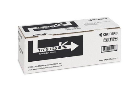 Kyocera, Kyocera Toner TK-5305K 1T02VM0NL0 Original Schwarz 12000 Seiten, KYOCERA - Toner-Modul schwarz TK-5305K TASKalfa 350ci 12'000 Seiten, Schwarz, One Size