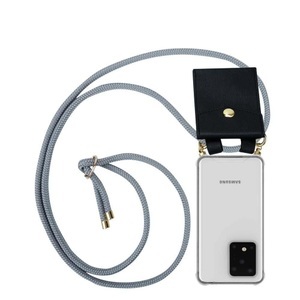 Cadorabo, Handy Kette für Samsung Galaxy S20 ULTRA Silikon mit Gold Ringen, 