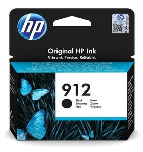 Hp, HP Tintenpatrone 912 Original Schwarz 3YL80AE Druckerpatrone, Hewlett Packard Tintenpatrone, schwarz, No. 912, 3YL80AE, (300 Seiten)