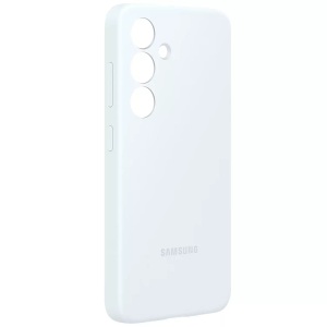 Samsung, Samsung Back Cover Silicone Galaxy S24 Weiss Handyhüllen Case Taschen, SAMSUNG Silicone Case, Hüllen, Samsung, Galaxy S24, Weiss