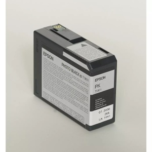 Epson, Tinte schwarz T580100, Epson Tintenpatrone, schwarz, foto, C13T580100, (80 ml)
