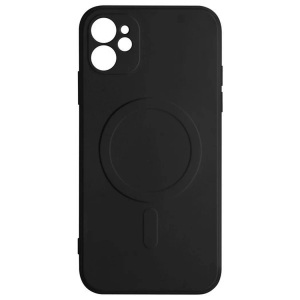 Avizar, Apple iPhone 11 - Silikongel MagSafe Hülle, Avizar - MagSafe Hülle iPhone 11 Schwarz, Schwarz