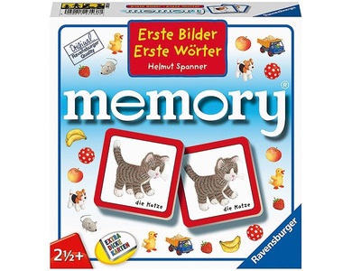 Helmut Spanner, Erste Bilder - Erste Wörter memory®, Ravensburger Kinderspiele 88688 Erste Bilder - Erste Wörter memory® mit Motive