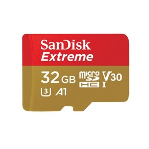 SanDisk, Sandisk Mic-Sdhc Extreme 32Gb 100Mb/s Cl10+Ad - Speicherkarte (32 GB, Braun/Rot), Sandisk, microSD Speicherkarten, SanDisk Extreme 100MB/s microSDHC 32GB, Produkte & Wohnen