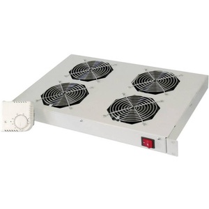 Digitus, Digitus DN-19 FAN-4-HO 19 Zoll 4 x Netzwerkschrank-Lüfter Grau, Lüftereinheit zur variablen 483 mm (19