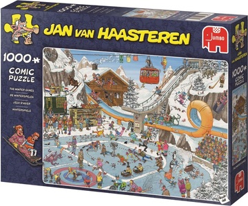 JUMBO VAN HAASTEREN, Puzzle Die Winterspiele, Jumbo Puzzle Die Winterspiele