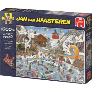 JUMBO VAN HAASTEREN, Puzzle Die Winterspiele, Jumbo Puzzle Die Winterspiele
