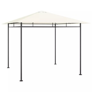 vidaXL, vidaXL Pavillon 3x3x2,7 m Creme 180 g/m²