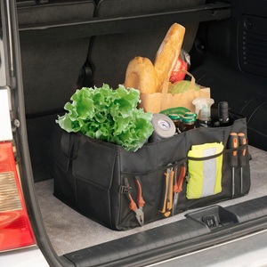 InnovaGoods, InnovaGoods - Kofferraum-Organizer - Schwarz, Kofferraum Organizer, faltbar, 55 l, einstellbare Grössen 39x26x25/55 cm