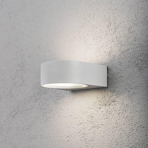Konstmide, Außenwandleuchte Teramo grau, Konstsmide Teramo 7510-300 Außenwandleuchte Energiesparlampe, LED E27 40 W Grau