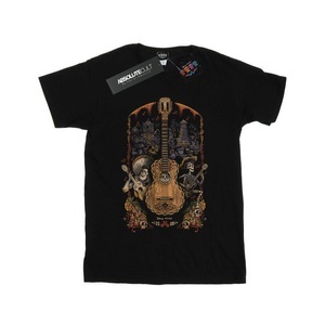 Disney, Coco Guitar Poster Tshirt Damen Schwarz XXL
