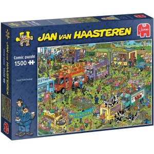 Jumbo Spiele GmbH, Jumbo 20042 - Jan van Haasteren, Food Truck Festival, Comic-Puzzle,, 