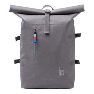 Got Bag, Rolltop Aus Meeresplastik Stone Damen Taubengrau, GOT BAG - Rucksack, 31 L, Grau
