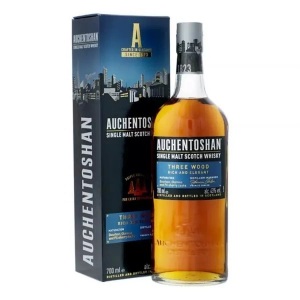 Auchentoshan / Suntory, AUCHENTOSAN Three Wood Single Malt Scotch Whisky 70 cl / 43 % Schottla, Three Wood 70cl, Spirituosen