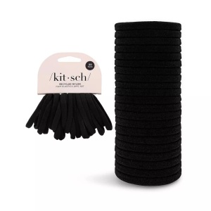 Kitsch, Kitsch - Nylon Gummibänder, 20Stück, Schwarz, Kitsch - Nylon Gummibänder, 20Stück, Schwarz