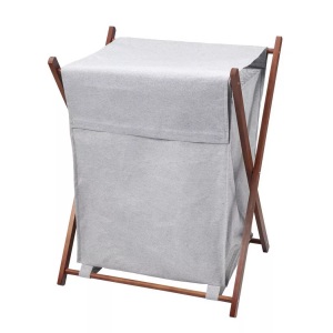 Diaqua, DiAqua Wäschekorb faltbar Lori grau, Diaqua Wäschekorb Lori | 61 × 37 × 46 cm