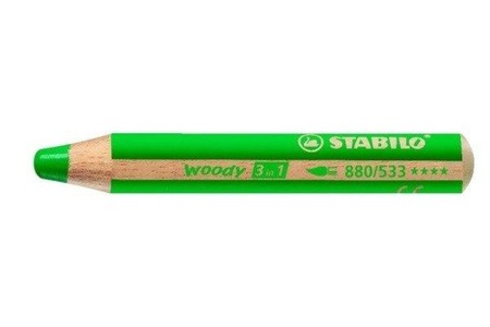 undefined, Stabilo woody 3 in1, STABILO Farbstifte Woody 3 in 1 880/533 dunkelgrün
