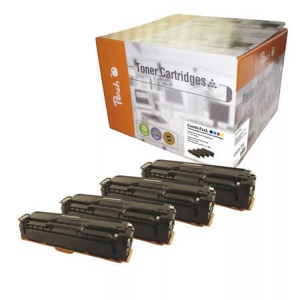 Peach, Peach 111804 131 Combi Pack Toner, Peach HP 131 A 4 Toner (bk, c/m/y) ersetzt HP No. 131A, CF210A, CF211A, CF212A, CF213A für z.B. HP LaserJet Pro 200 color M 276 nw