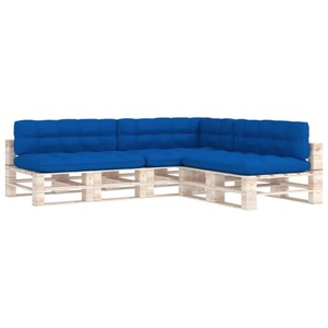 vidaXL, vidaXL Palettensofa-Auflagen 7 Stk. Königsblau, vidaXL Palettensofa-Auflagen 7 Stk. Königsblau