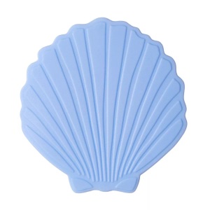 Diaqua, Diaqua Badewanneneinlage Minis Shell 5 Stück, Blau, Diaqua - Wanneneinlage Minis Shell, One Size, Hellblau