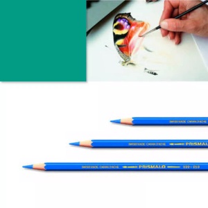 Caran d'ache, CARAN D'ACHE Farbstifte Prismalo 3mm 999.190 grünblau, CARAN D'ACHE Farbstifte Prismalo 3mm 999.190 grünblau